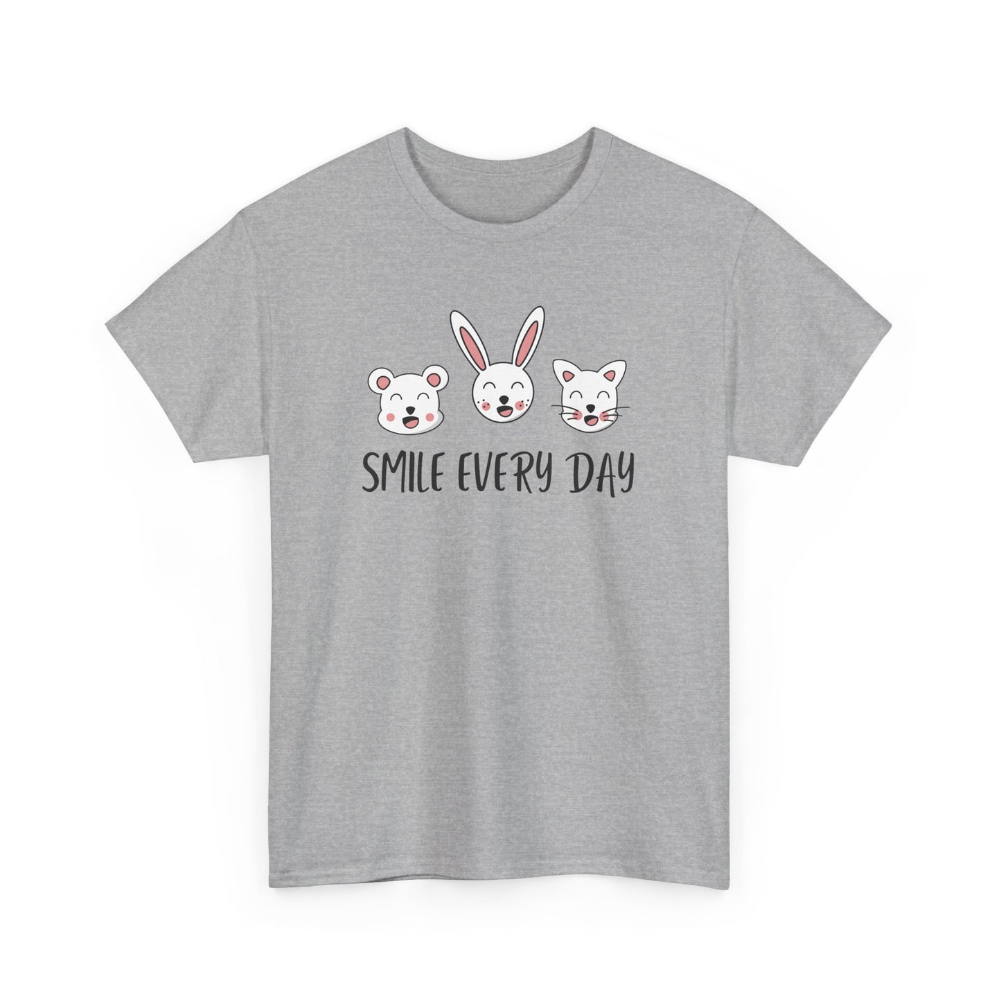 Kawaii Graphic Tee - Smile Every Day