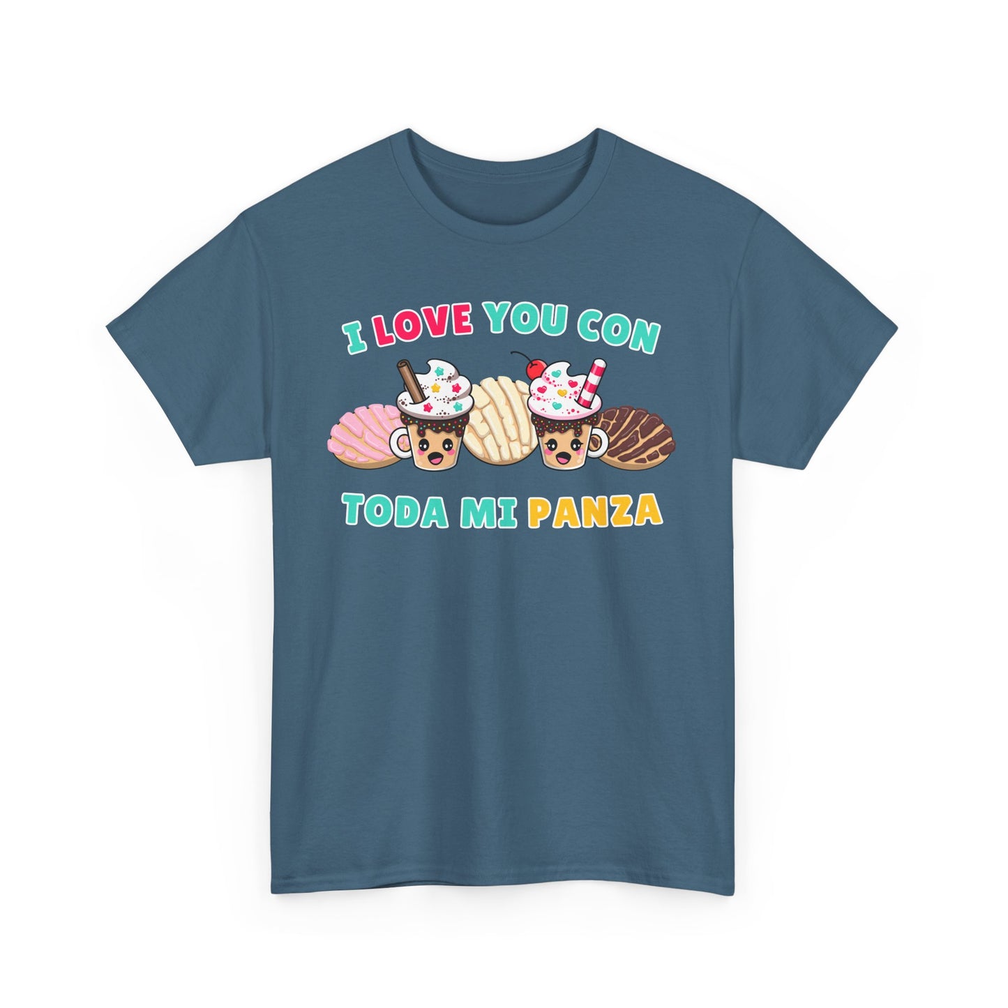 Kawaii Graphic Tee - I love you con toda mi Panza