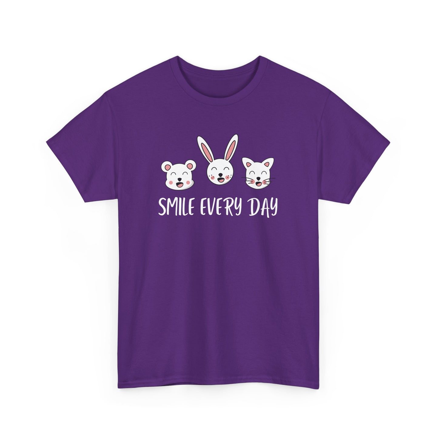 Kawaii Graphic Tee - Smile Every Day