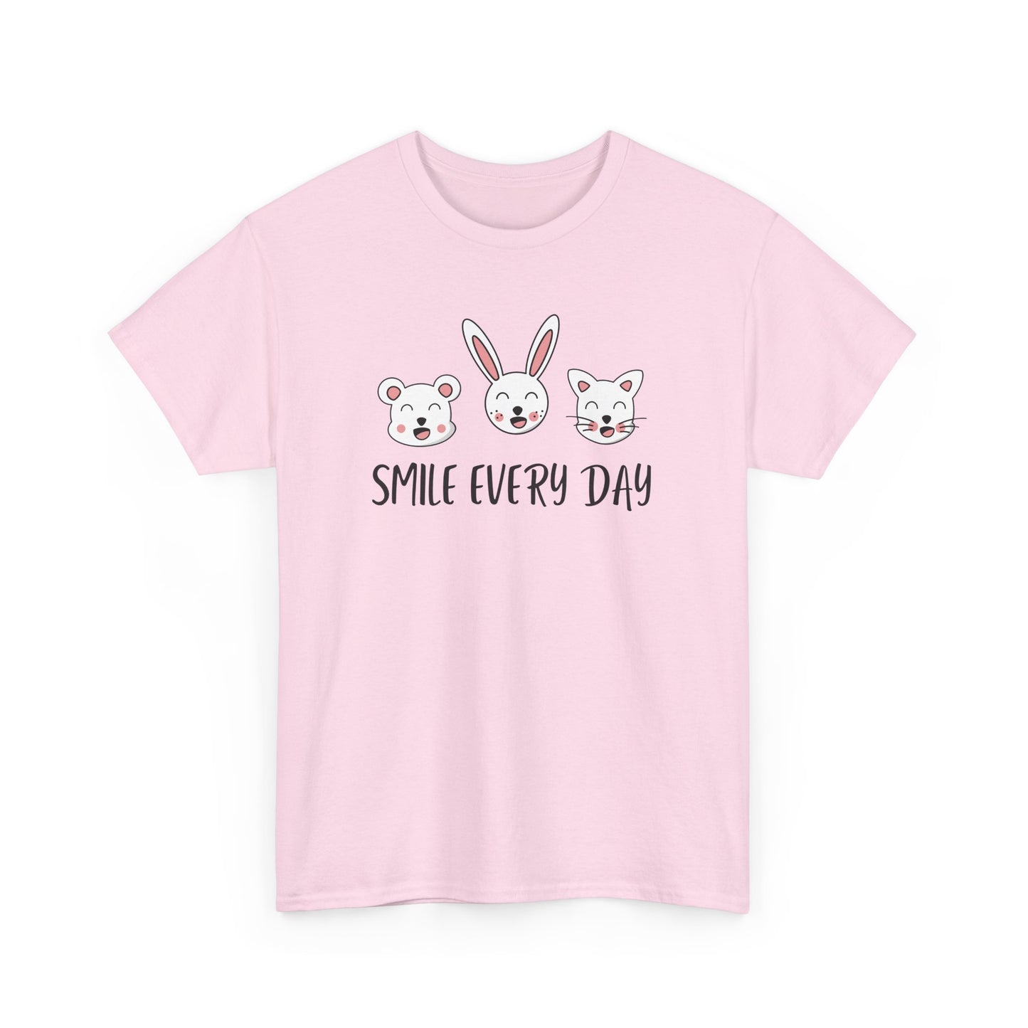 Kawaii Graphic Tee - Smile Every Day
