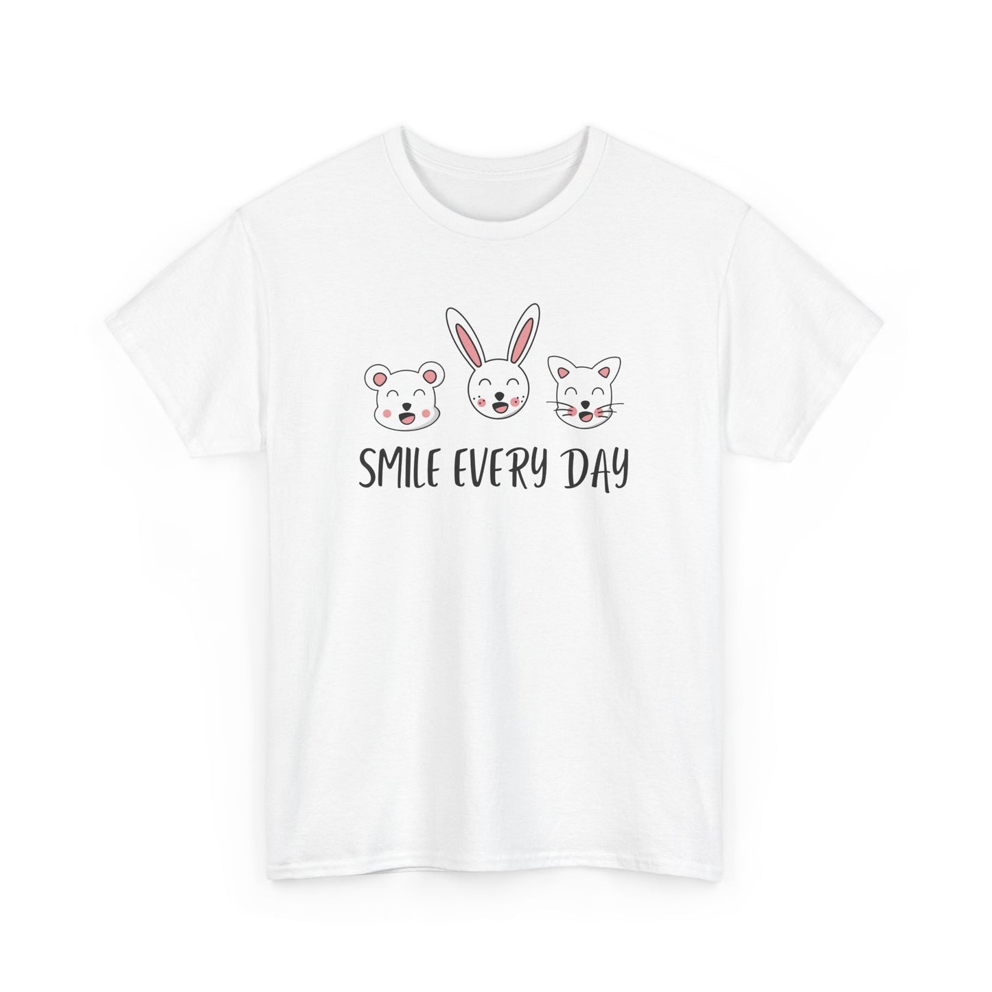 Kawaii Graphic Tee - Smile Every Day