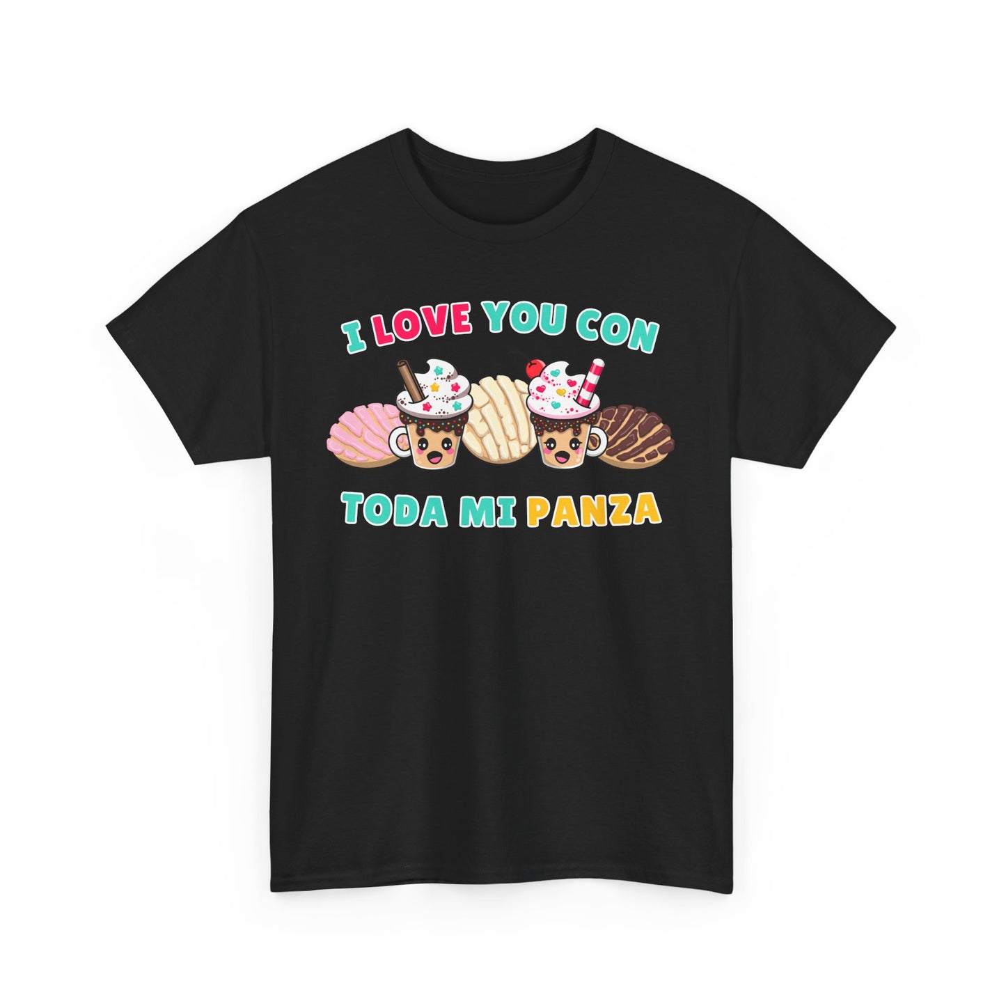 Kawaii Graphic Tee - I love you con toda mi Panza