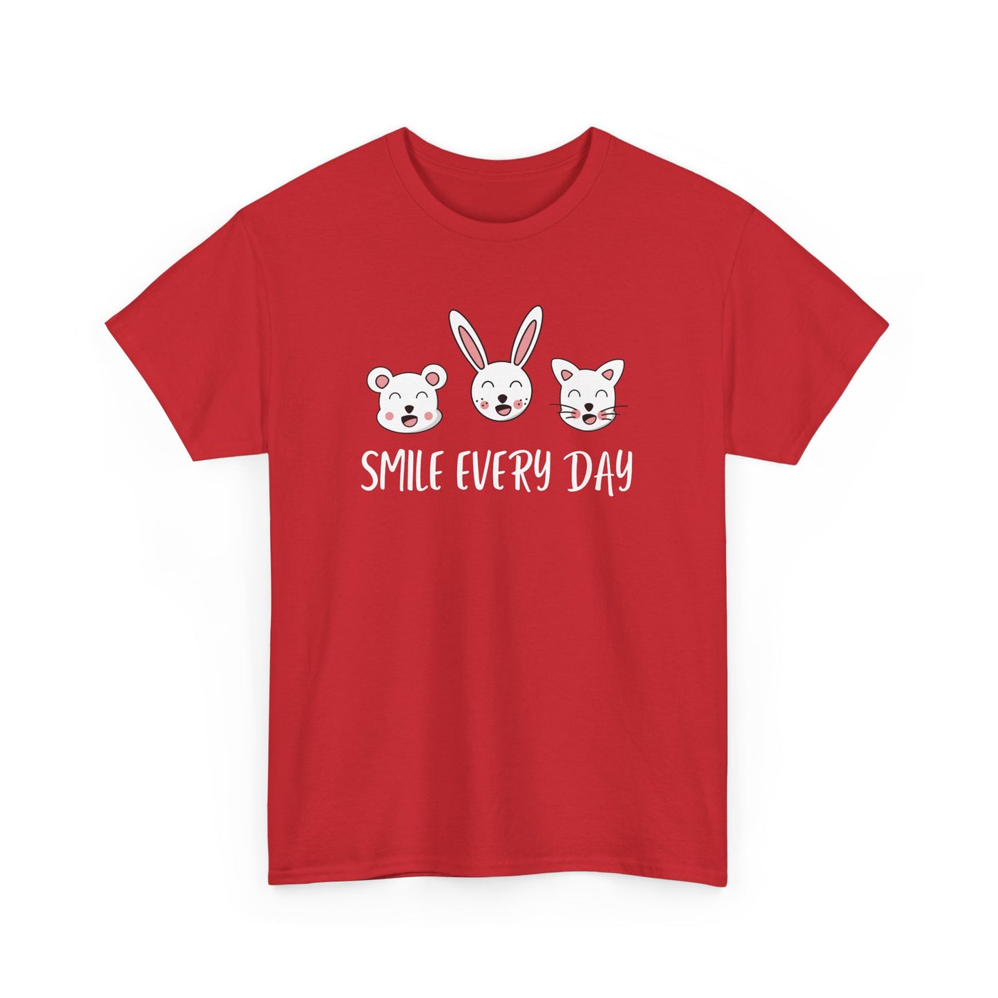 Kawaii Graphic Tee - Smile Every Day