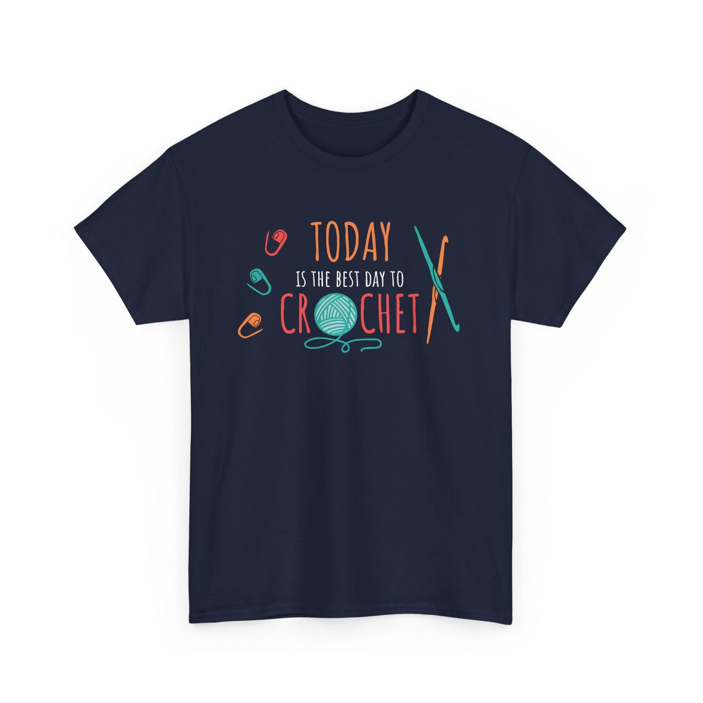 Graphic Tee - Today is the best day to Crochet