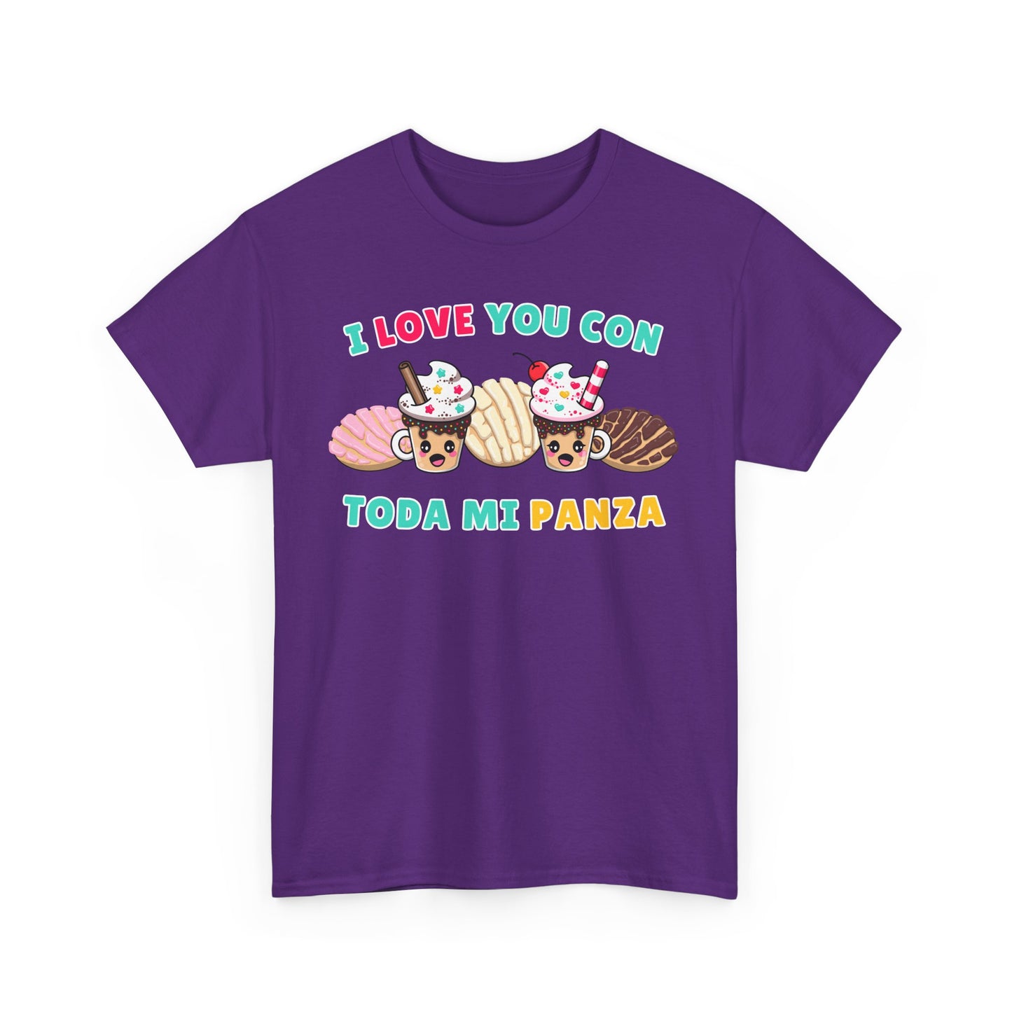 Kawaii Graphic Tee - I love you con toda mi Panza