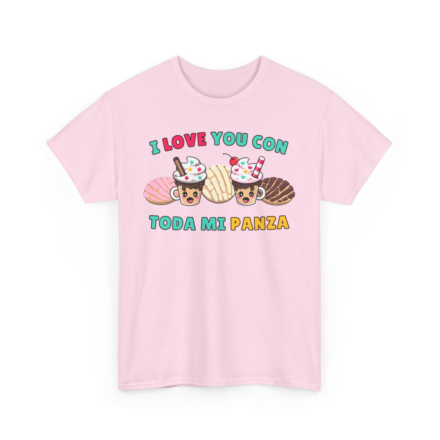 Kawaii Graphic Tee - I love you con toda mi Panza