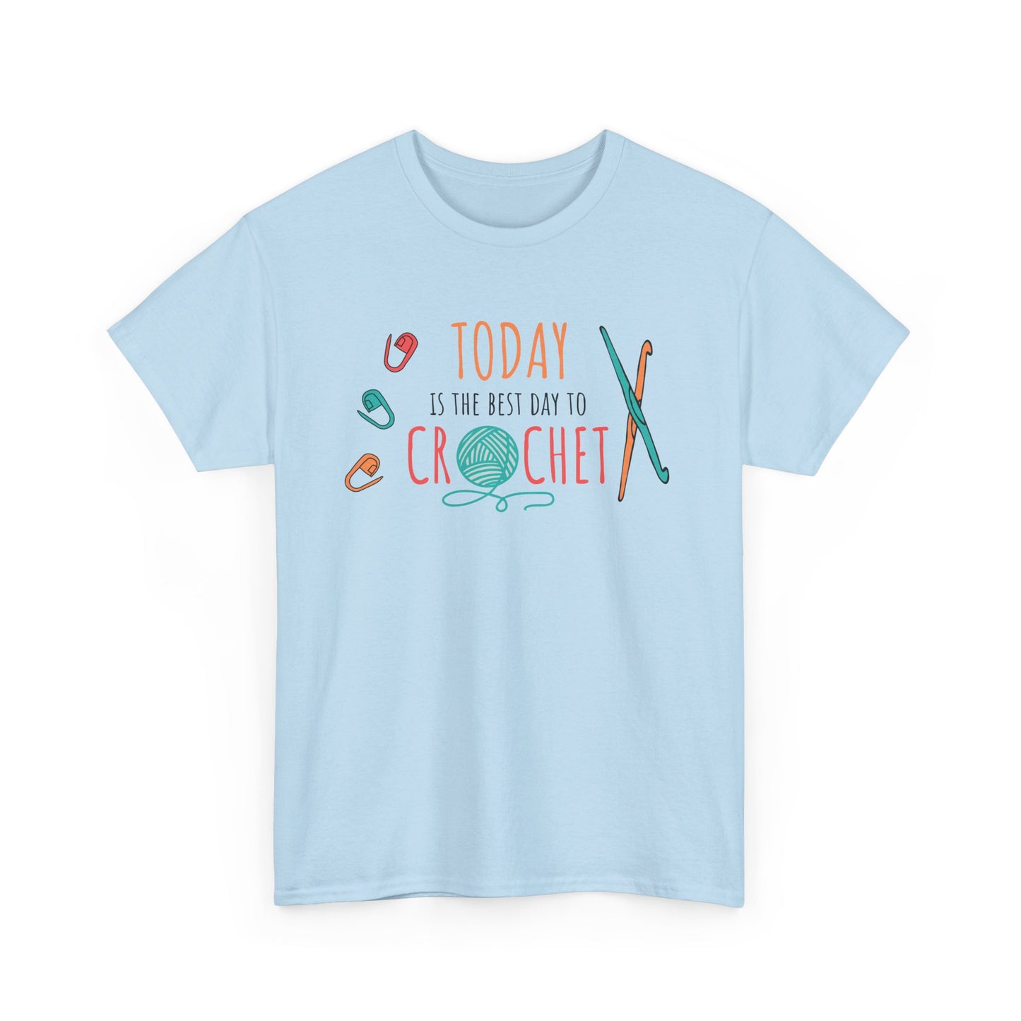 Graphic Tee - Today is the best day to Crochet
