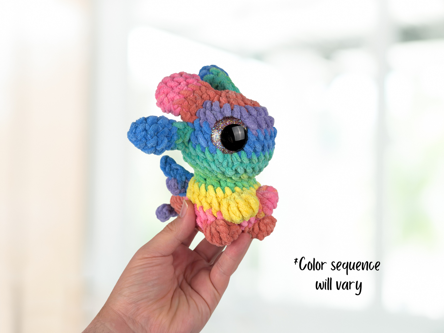 Baby Dragon Plushie | Crochet Amigurumi Plush