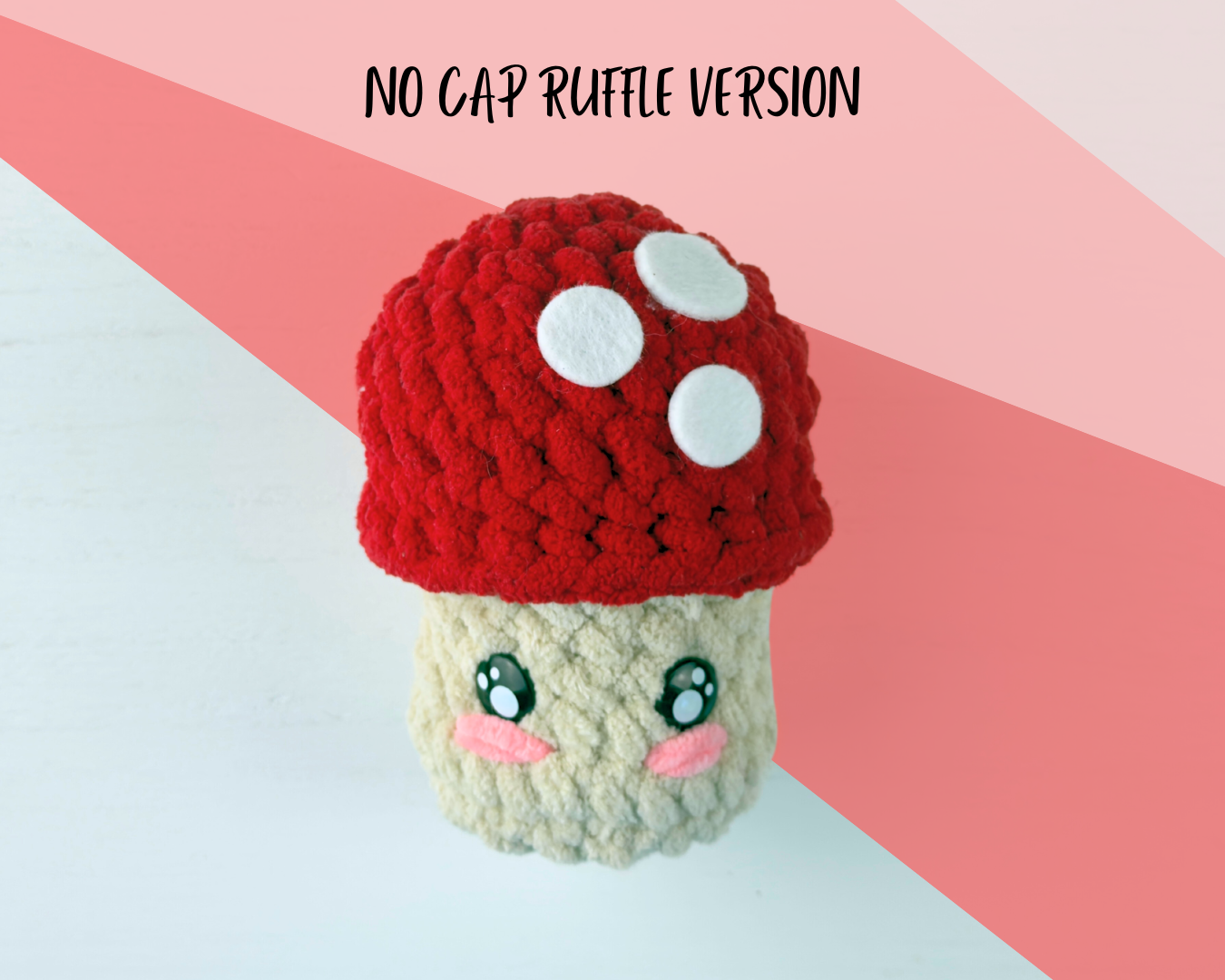 Mushroom Crochet Pattern | Amigurumi Digital Download PDF Tutorial | Toadstool