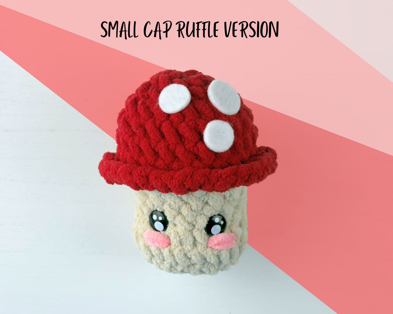 Mushroom Crochet Pattern | Amigurumi Digital Download PDF Tutorial | Toadstool