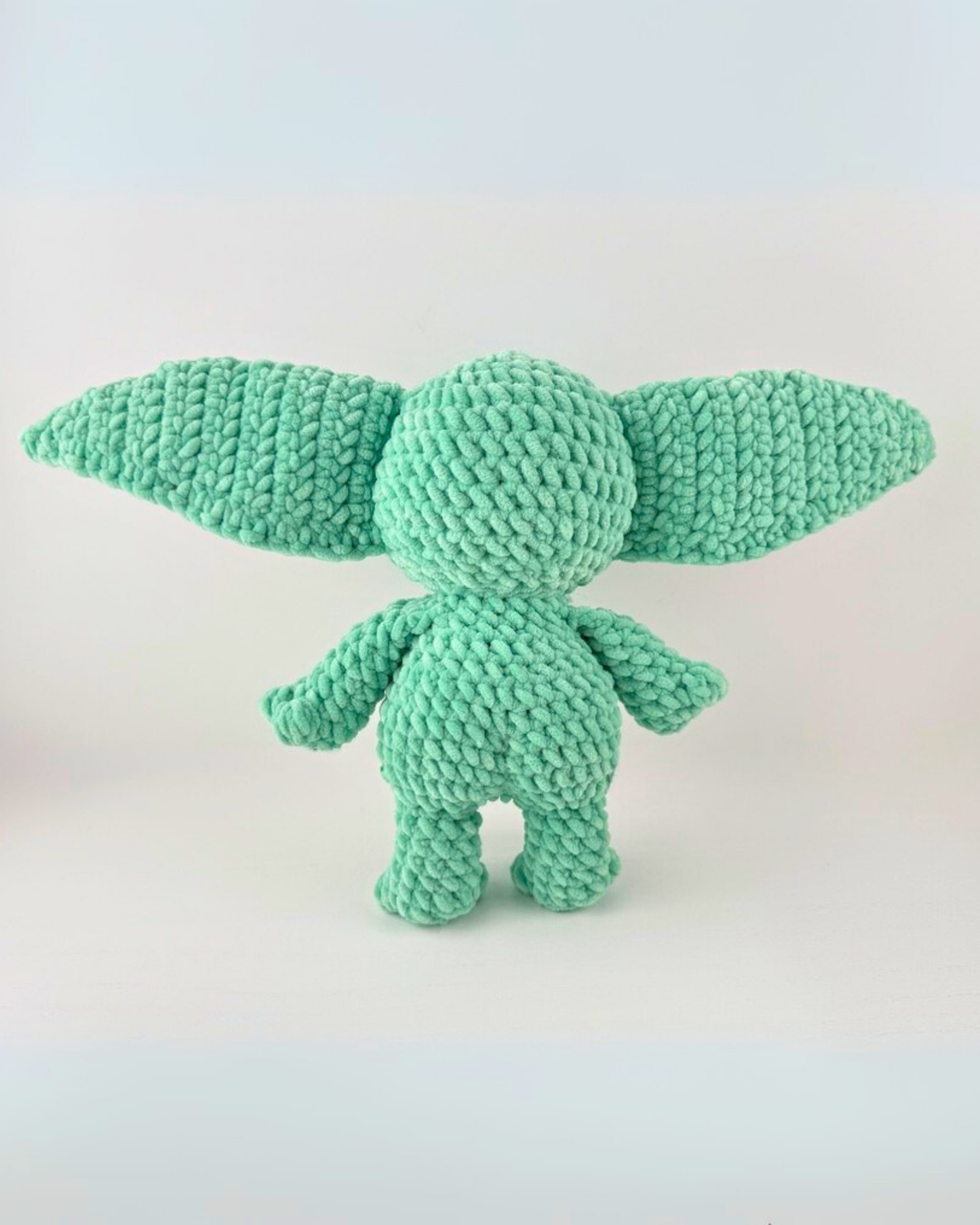 Baby Alien Plush | Green Crochet Amigurumi Plushie | Cute Handmade Gift