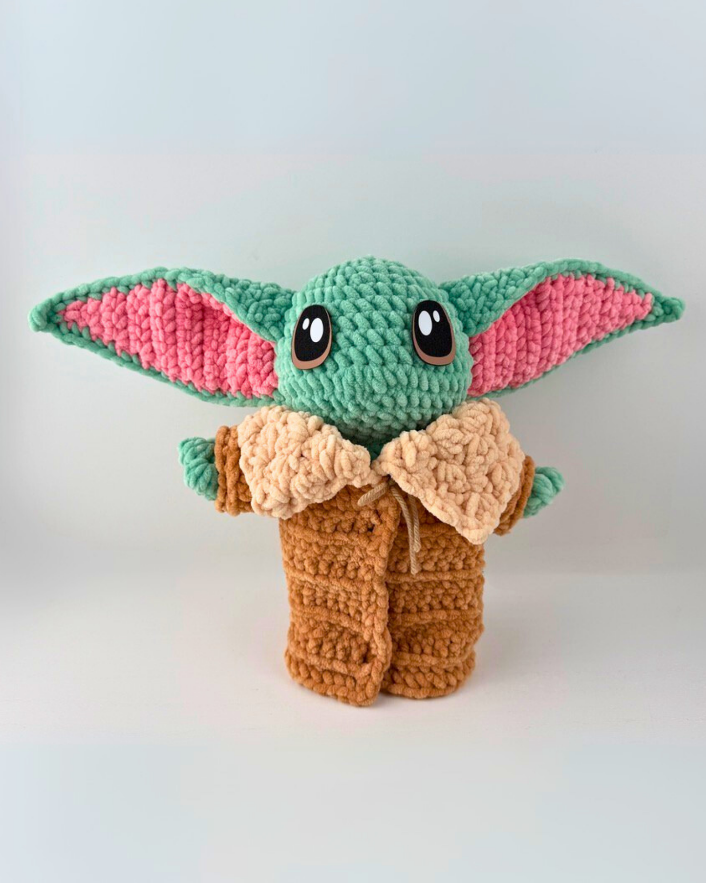 Baby Alien Plush | Green Crochet Amigurumi Plushie | Cute Handmade Gift
