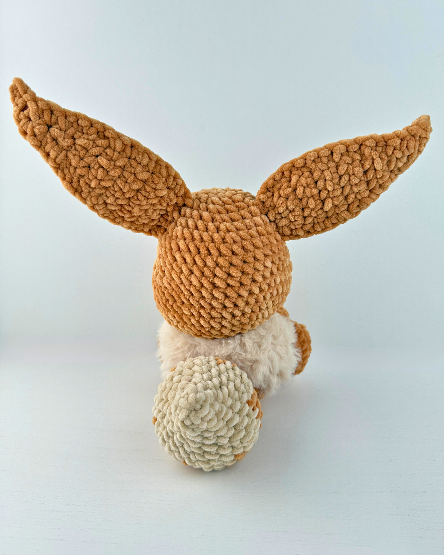 Elemental Fox Plush | Brown Crochet Amigurumi Plushie | Cute Handmade Gift