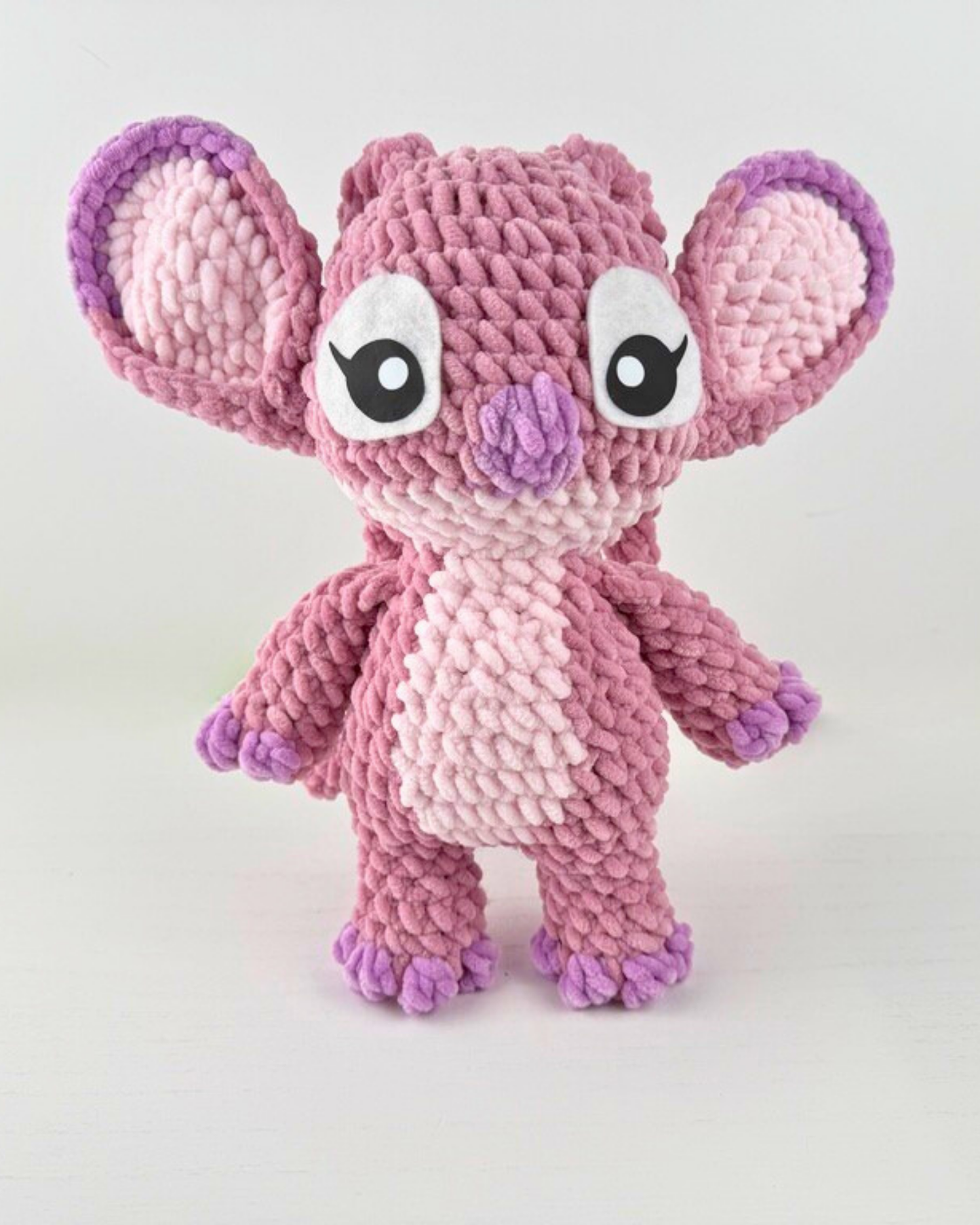 Experimental Alien Plush | Pink Crochet Amigurumi Plushie | Cute Handmade Gift
