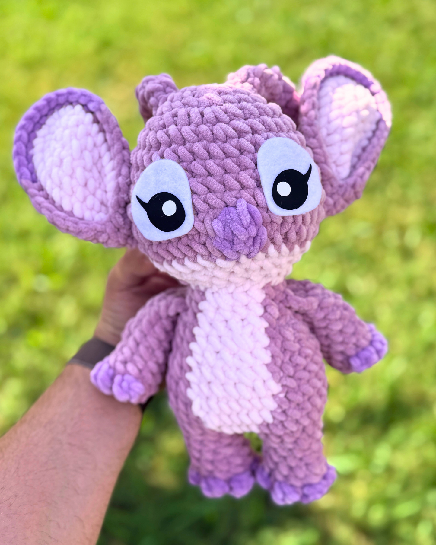 Experimental Alien Plush | Pink Crochet Amigurumi Plushie | Cute Handmade Gift