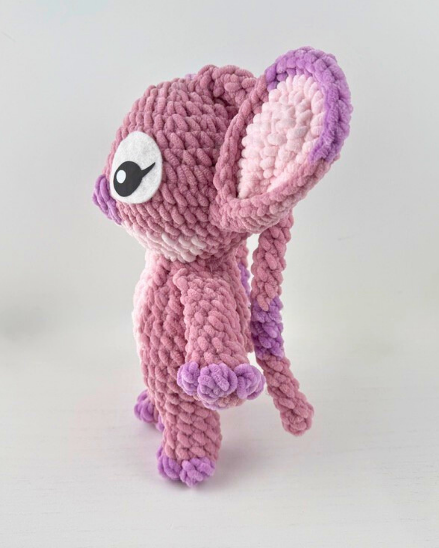 Experimental Alien Plush | Pink Crochet Amigurumi Plushie | Cute Handmade Gift