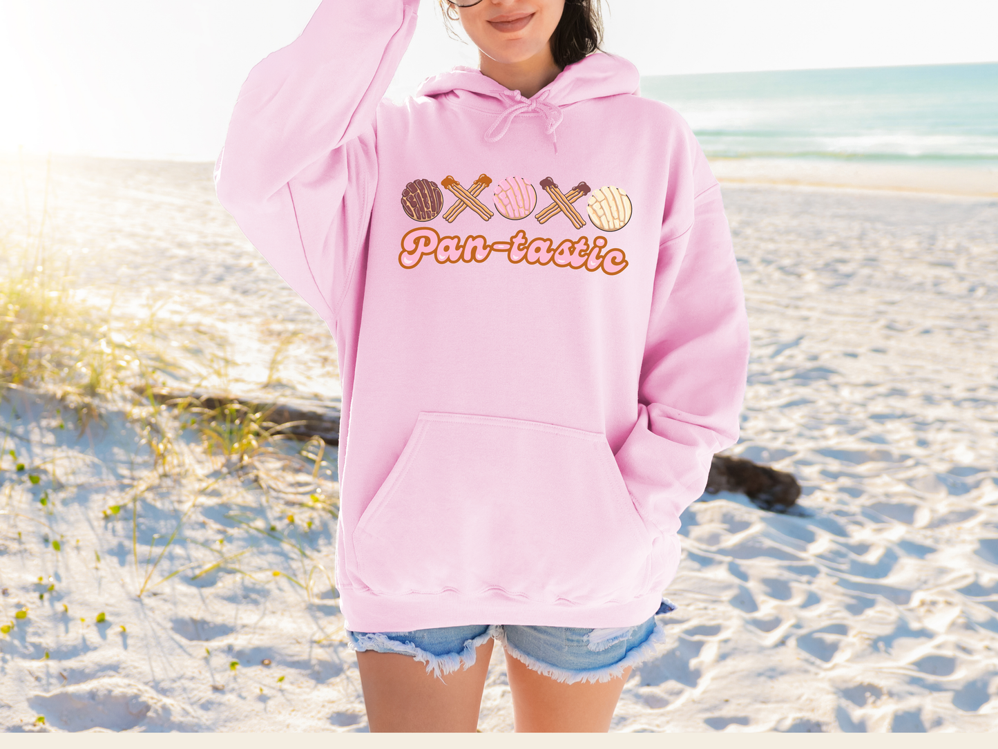 Graphic Hoodie - Pantastic Conchas and Churros