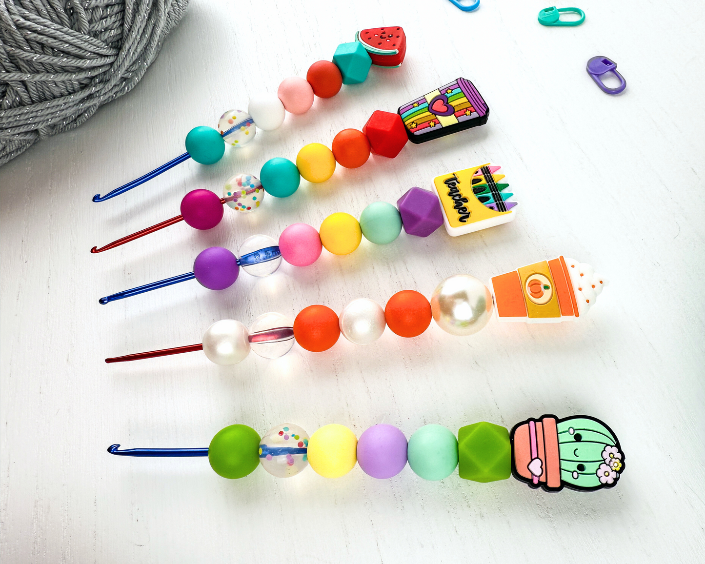 3 mm Custom Crochet Hook | Kawaii Cutie Charm