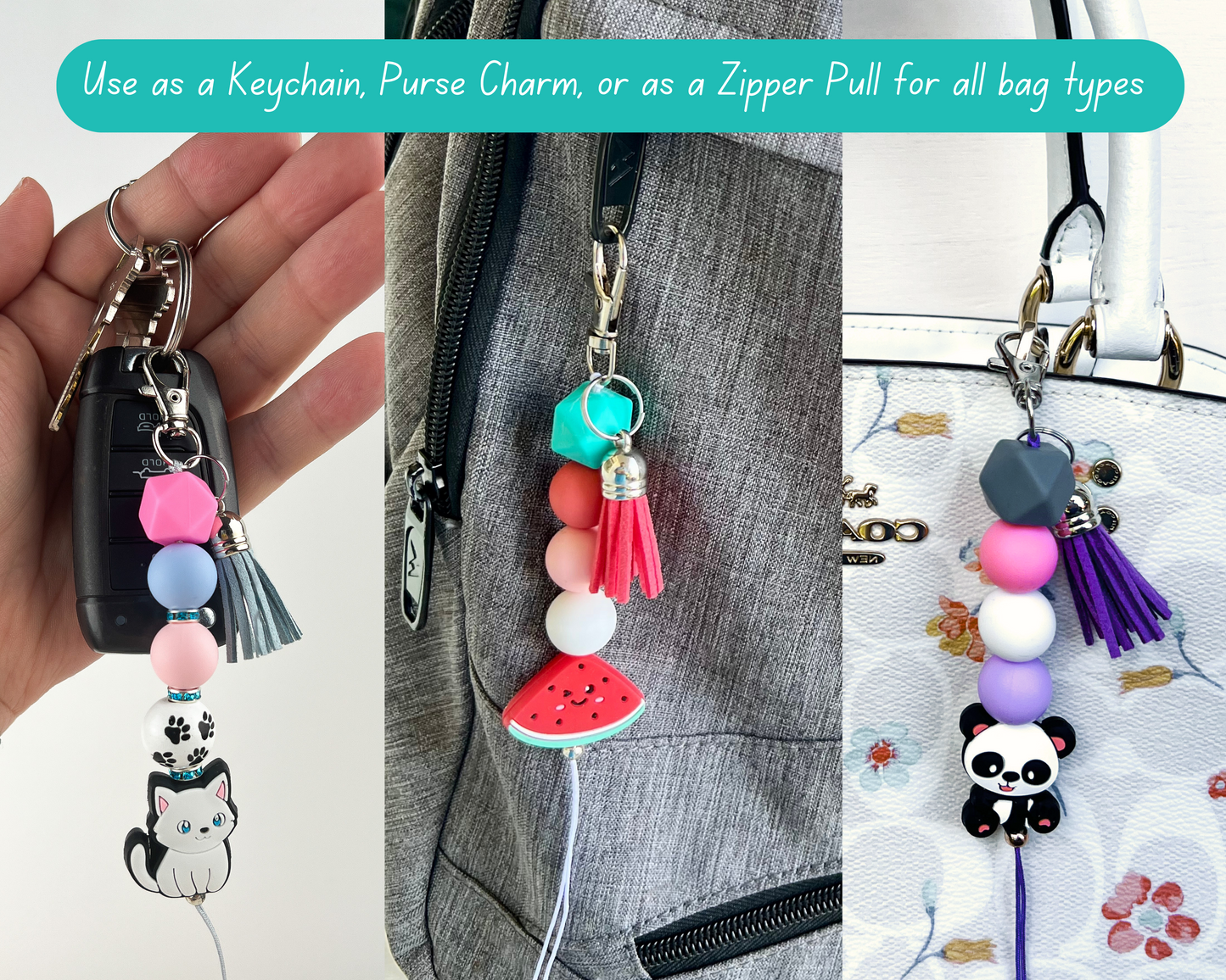 Custom Keychain or Phone Charms | LIVE ONLY