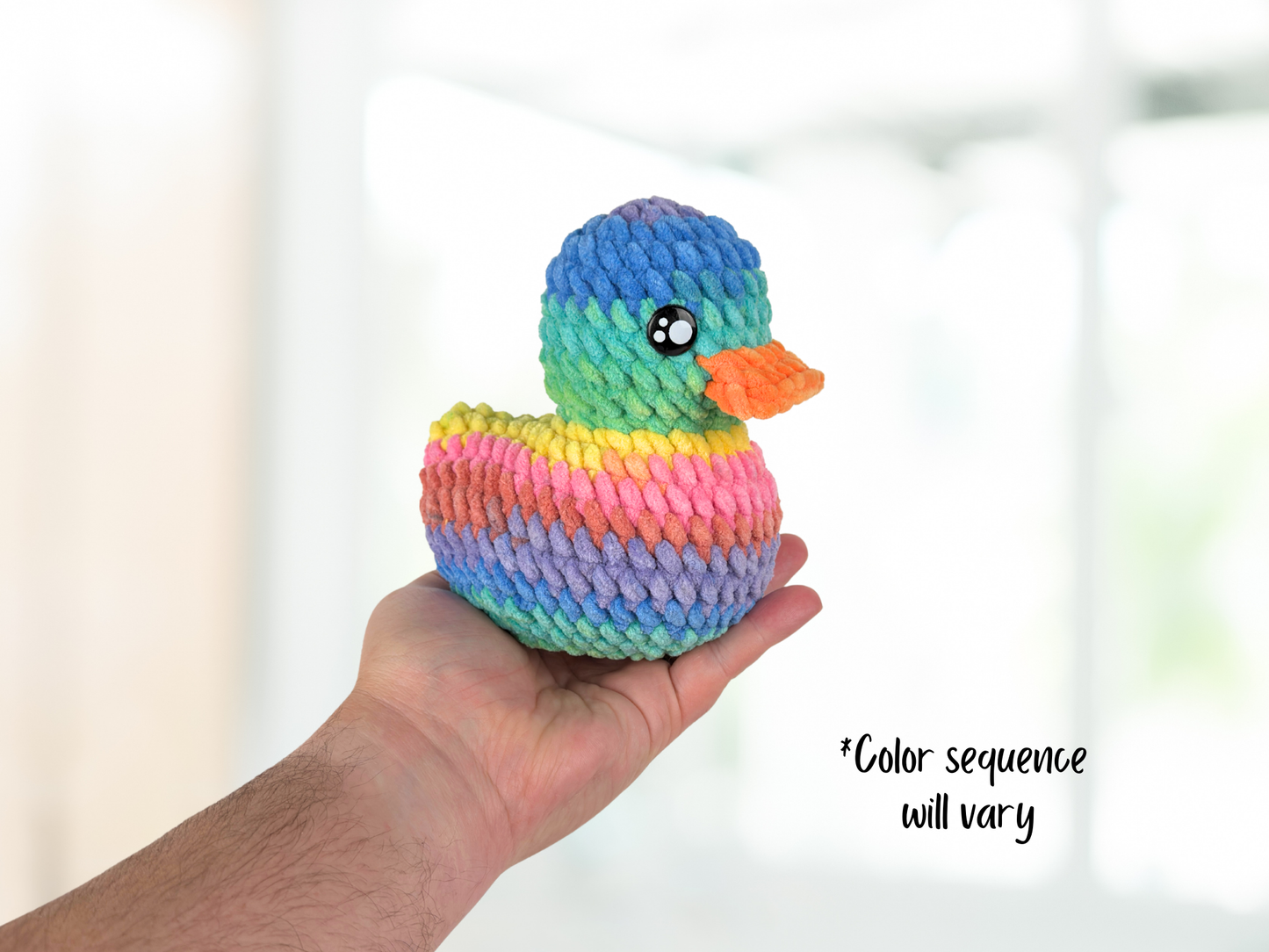 Rubber Ducky Plushie | Ducky Crochet Amigurumi Plush