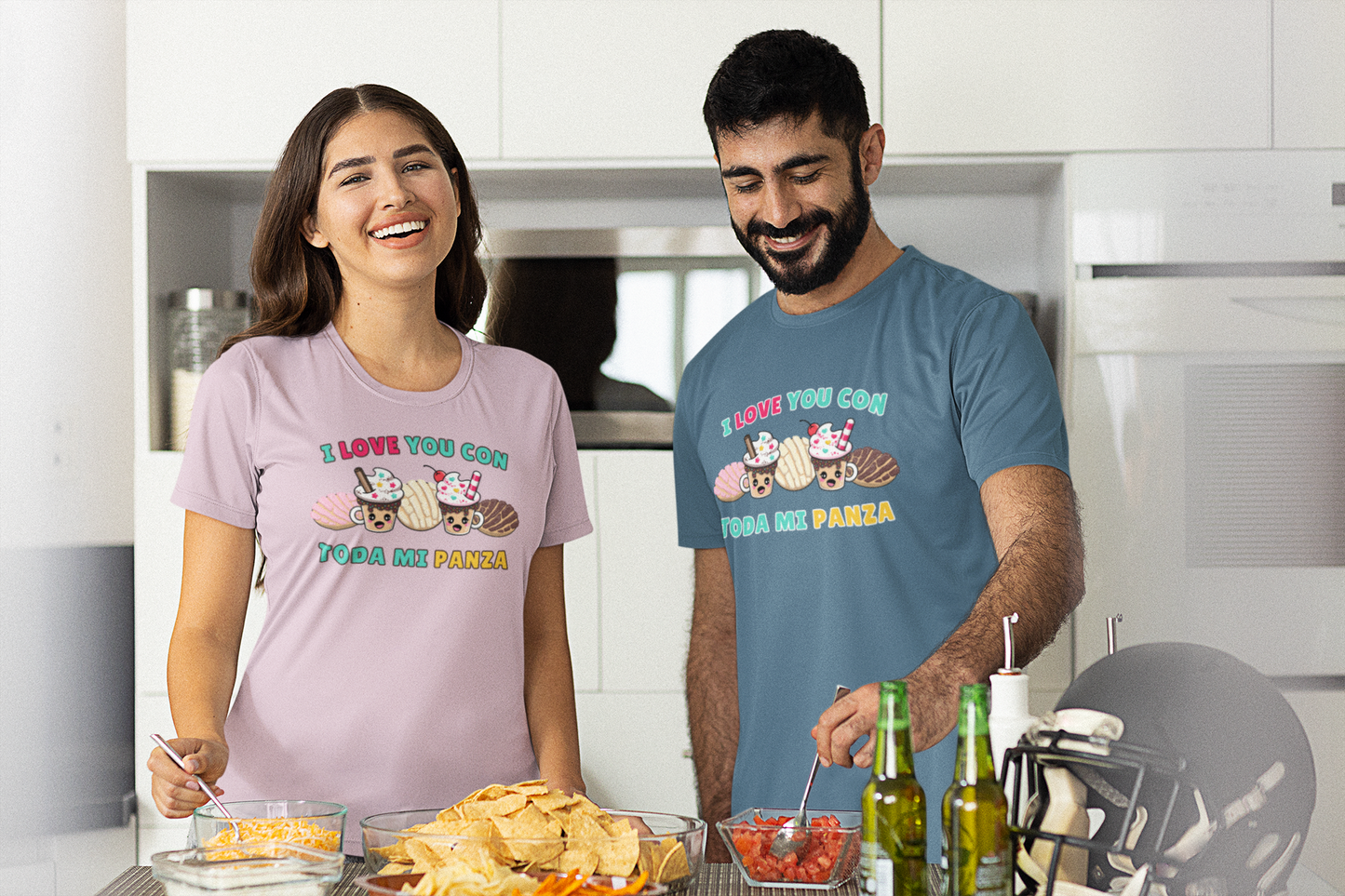 Kawaii Graphic Tee - I love you con toda mi Panza