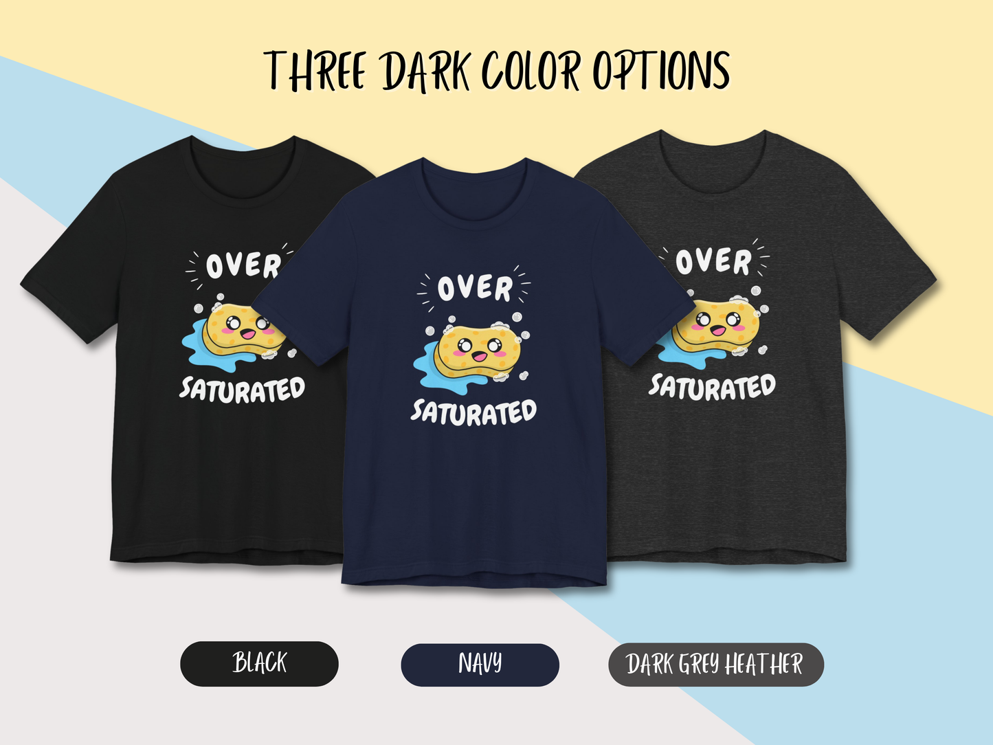 Oversaturated Kawaii Sponge Shirt