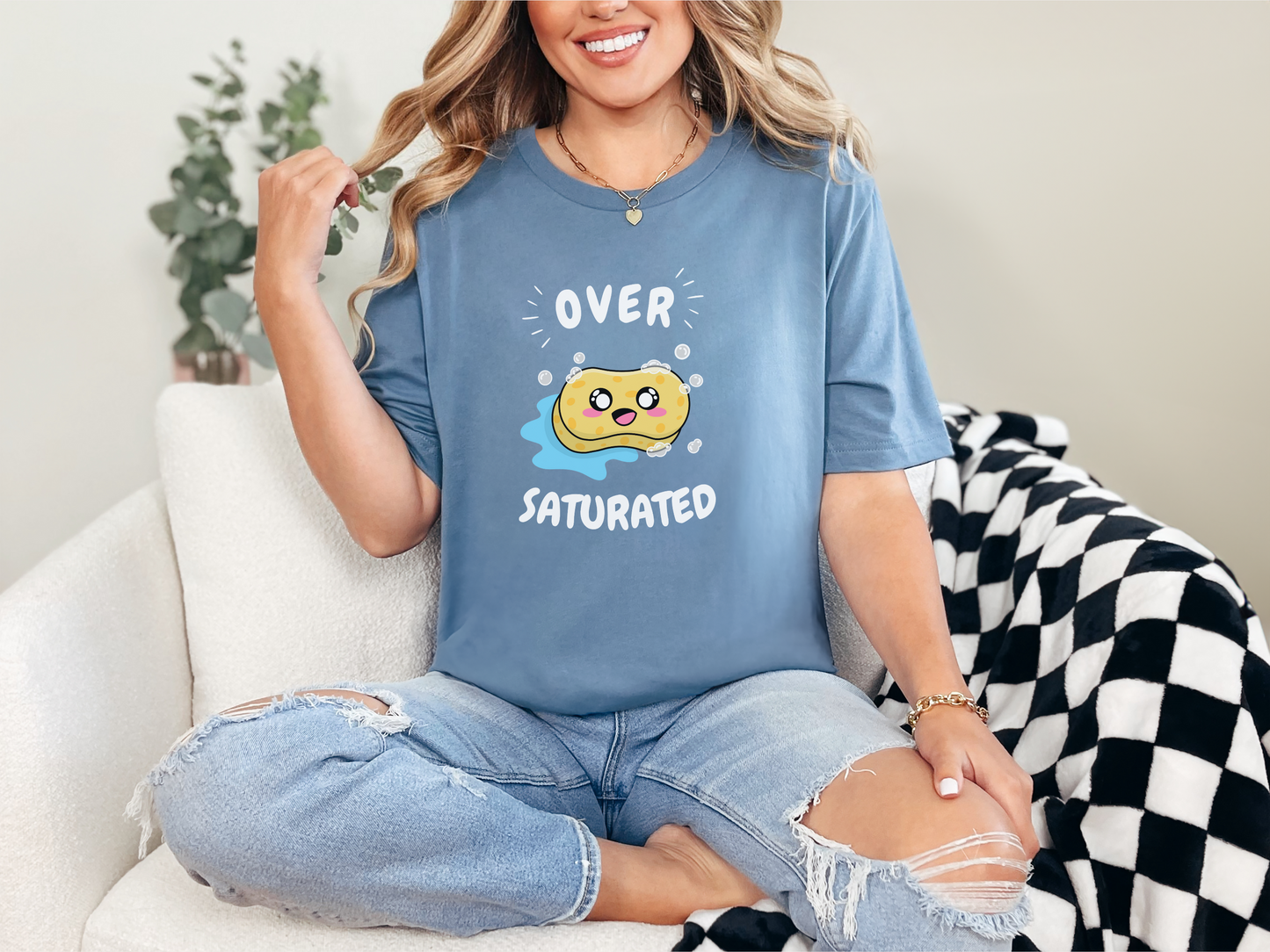Oversaturated Kawaii Sponge Shirt