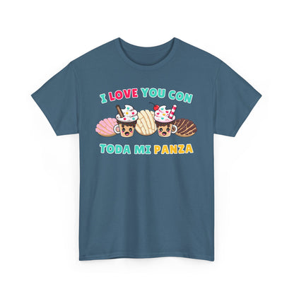 Kawaii Graphic Tee - I love you con toda mi Panza