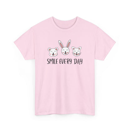 Kawaii Graphic Tee - Smile Every Day