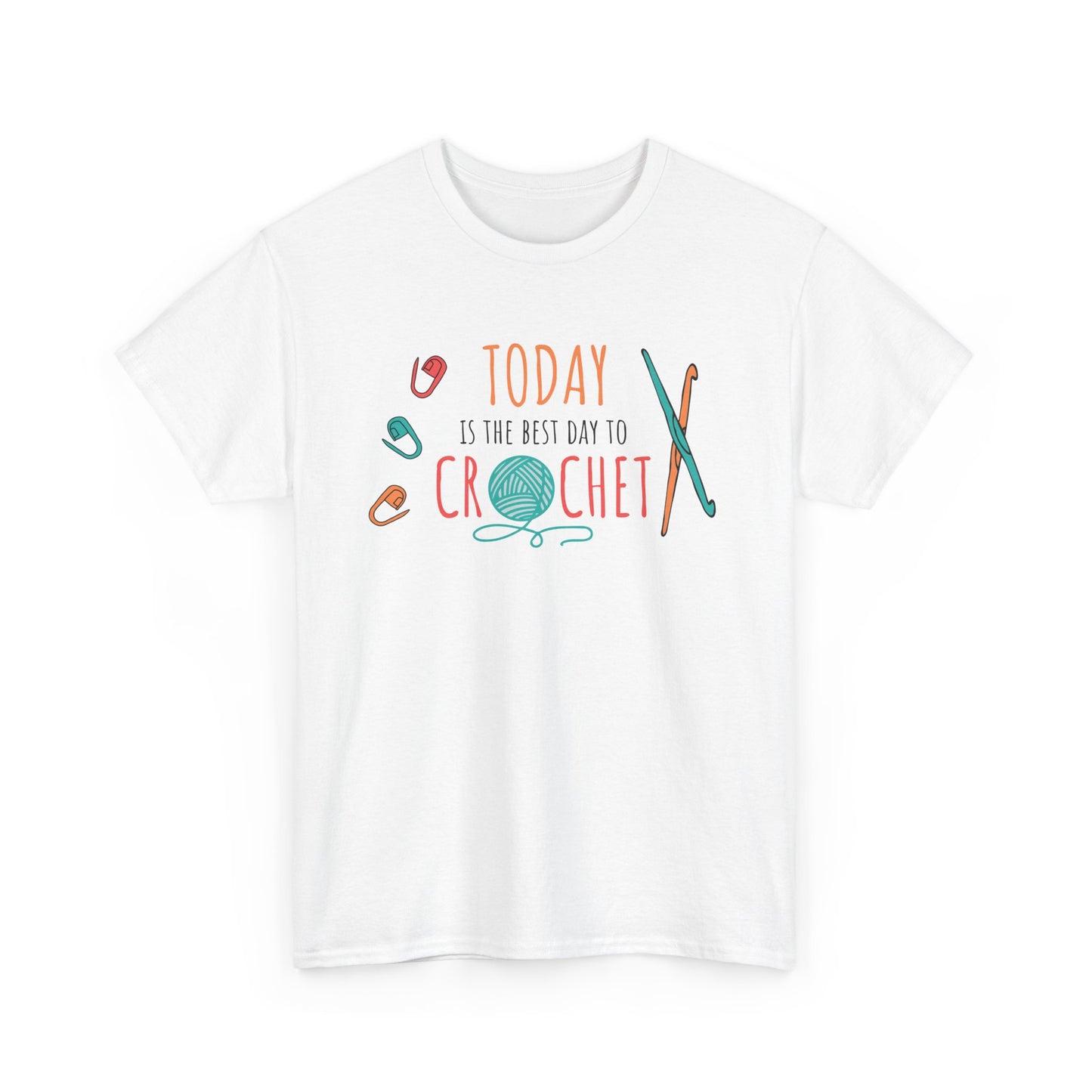 Graphic Tee - Today is the best day to Crochet