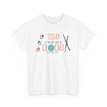 Graphic Tee - Today is the best day to Crochet