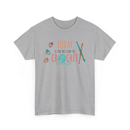 Graphic Tee - Today is the best day to Crochet