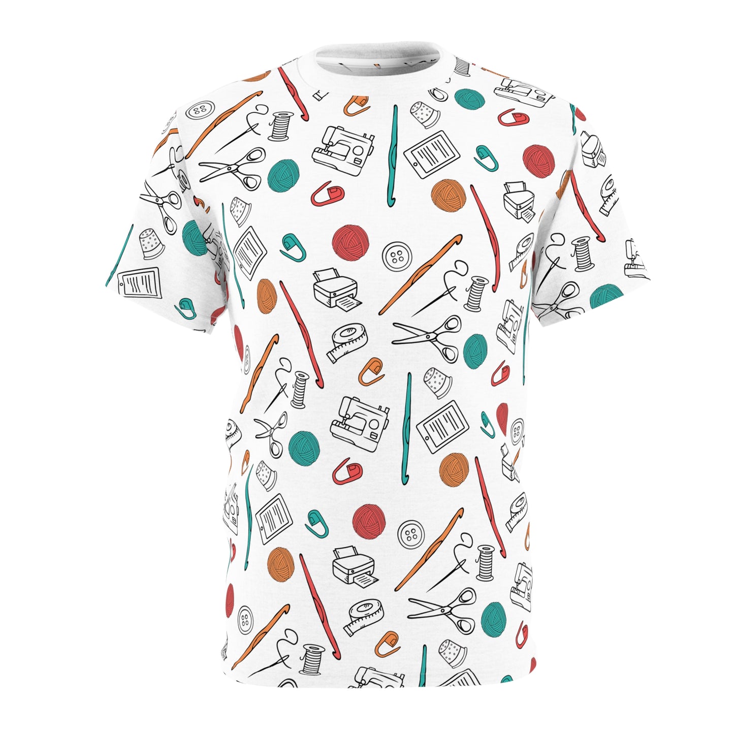 Graphic Tee - Crochet Crafting Tools