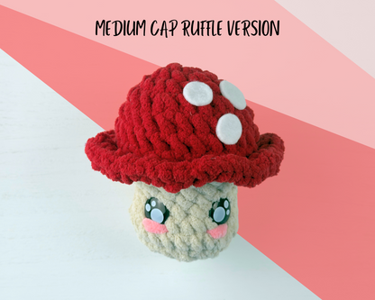 Mushroom Crochet Pattern | Amigurumi Digital Download PDF Tutorial | Toadstool