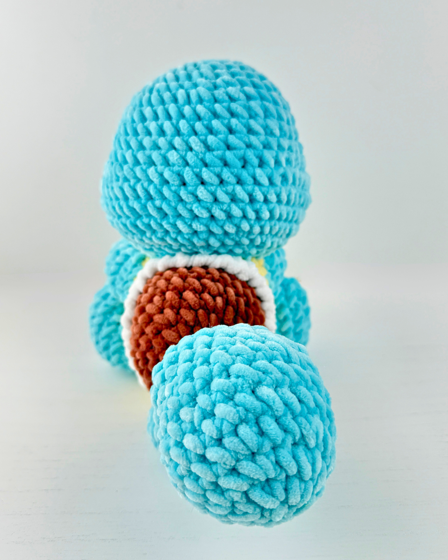 Water Turtle Plush | Blue Crochet Amigurumi Plushie | Cute Handmade Gift