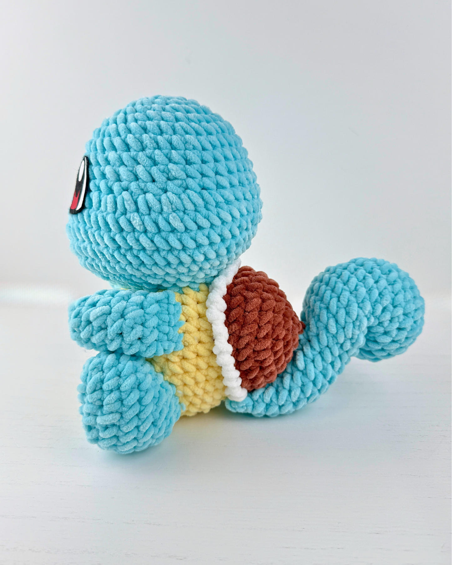 Water Turtle Plush | Blue Crochet Amigurumi Plushie | Cute Handmade Gift