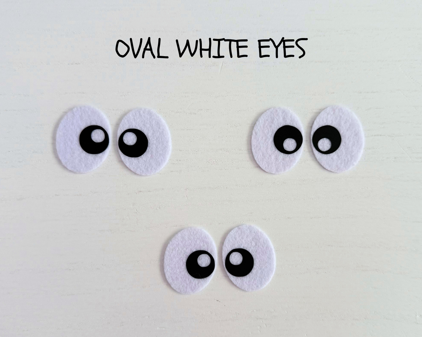 Willey the Reptile Felt Eyes – Amigurumi Plushie Eyes