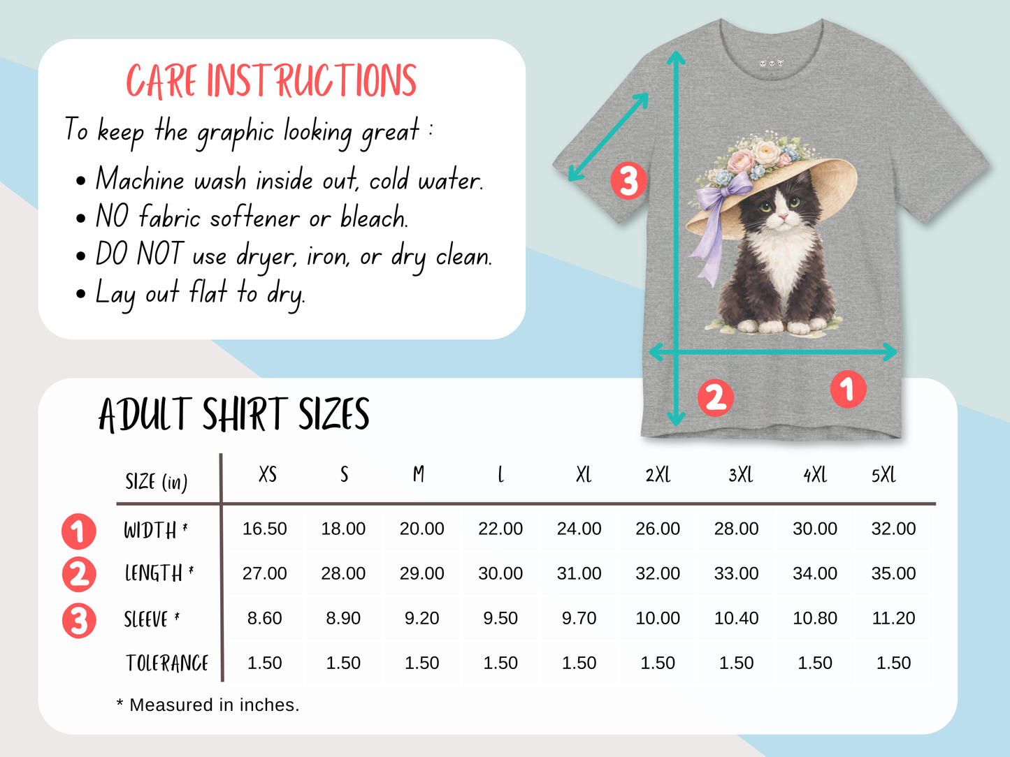 Floral Sun Hat Tuxedo Cat Shirt | Cottagecore Southern Garden Tea Party Graphic Tee
