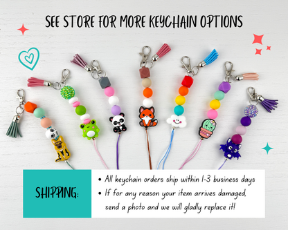 Custom Keychain or Phone Charms | LIVE ONLY