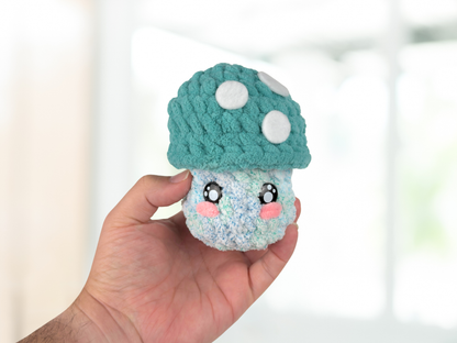 Mushroom Plushie | Toadstool Crochet Amigurumi Plush
