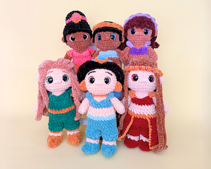 Arabian Princess – Customizable Crochet Doll Pattern