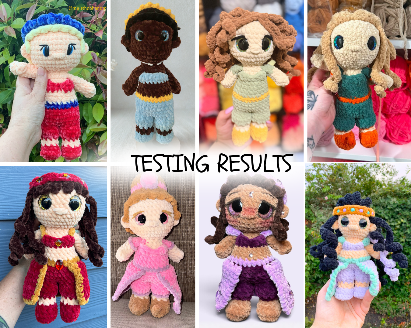 Arabian Princess – Customizable Crochet Doll Pattern