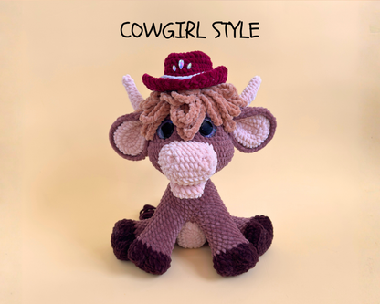 Country Cow Crochet Pattern | Leche an Soya