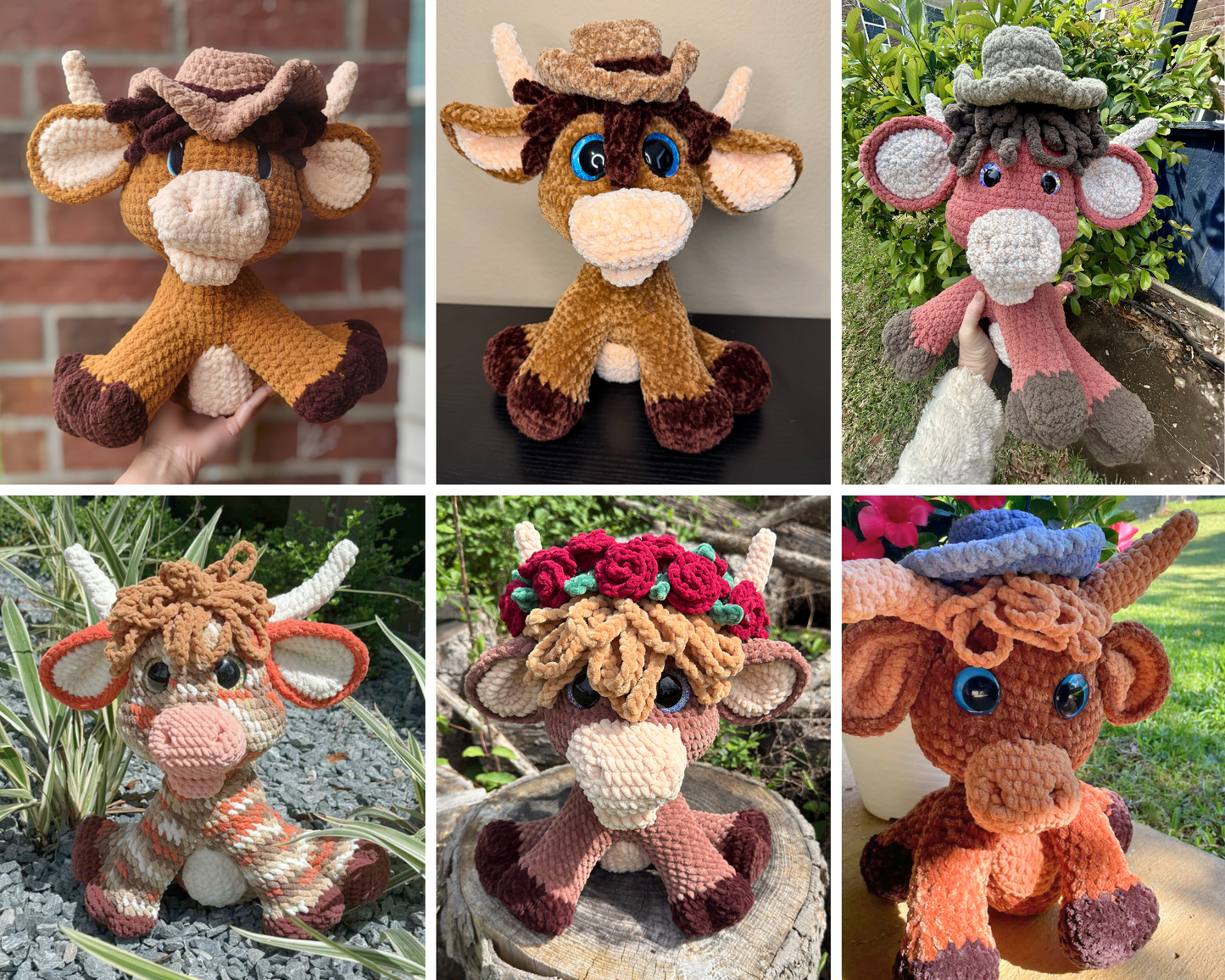 Country Cow Crochet Pattern | Leche an Soya