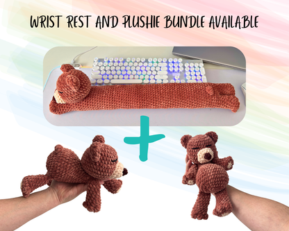 Wrist Rest Crochet Pattern | Sleepy Animal