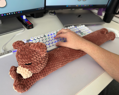 Wrist Rest Crochet Pattern | Sleepy Animal