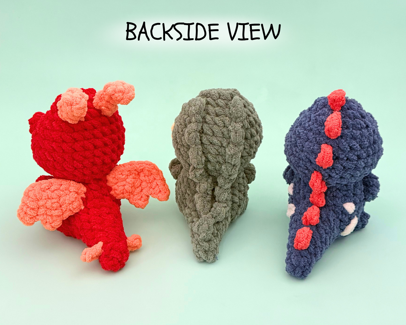 Willey the Reptile – Dinosaur, Dragon & Alligator Crochet Pattern