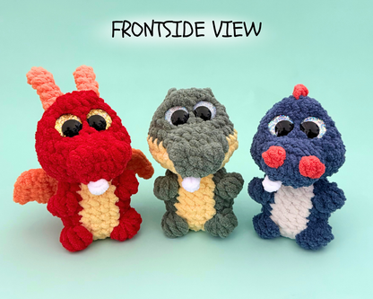 Willey the Reptile – Dinosaur, Dragon & Alligator Crochet Pattern