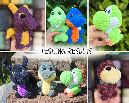 Willey the Reptile – Dinosaur, Dragon & Alligator Crochet Pattern