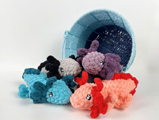 Axolotl Plushie | Crochet Amigurumi Plush